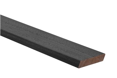 dabé noir rhombus zwart 25x100x1000mm