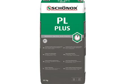 Schönox PL Plus universele reparatiemortel 25kg