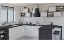 Spaanplaat Werkblad 1z Afger Leisteen FSC Mix 70% 3020x600x28mm