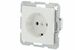 Berker S1 Contactdoos 1-Voudig, Randaarde Inbouw Polarwit 10st