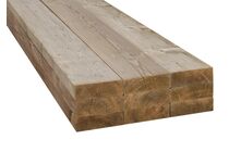 Vuren Mix C24 Geschaafd Ronde Hoek Druk Geimpr 70%PEFC 75x200x3600mm