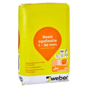 weber.floor project basis egalisatie 1-30mm