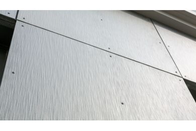 Hardie® Architectural Panel Brushed Concrete Arctic White 3048x1220x8mm