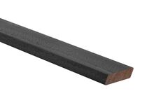 dabé noir rhombus zwart 25x75x1000mm