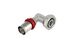 BONFIX Alu-Pers Knie tbv Inbouwreservoir Kiwa/Komo (Euro x Alu-Pers) 1/2x16mm