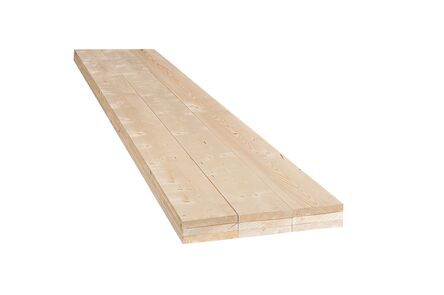vuren mix c geschaafd rechte hoek  32x200x2700