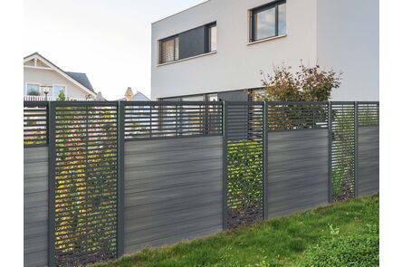 decopaneel paxos horizontaal RAL7016 450x1770mm