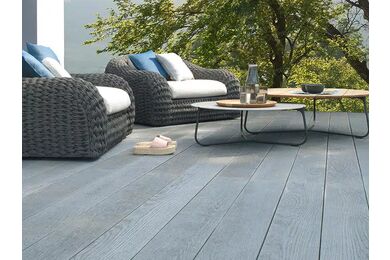 MILLBOARD Vlonderplank Enhanced Grain 3600x176x32mm - Brushed Basalt