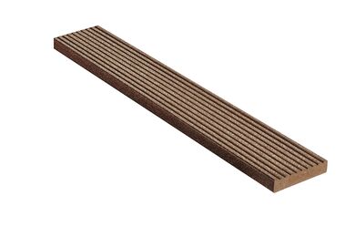 NaturinForm Randplanken Chesnut Brown 1 zijde geribbeld/geborsteld 1 zijde glad 15x68x4000mm