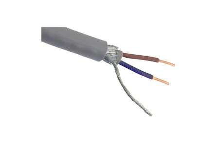 kabel YMVK-AS DCA grijs 2x2,5mm2 25m