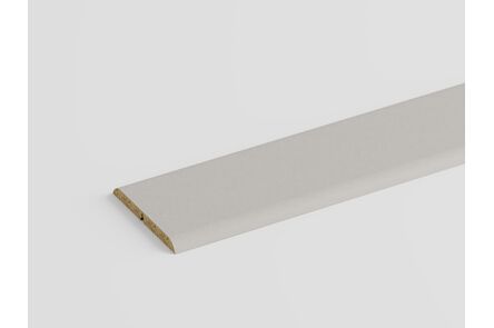 Agnes kniklijst raster 893 lichtgrijs 4,3x57mm 260cm