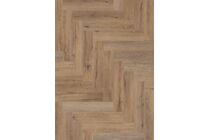 mansion pvc/spc visgraat dryback dark oak 750x150x2,5mm pak