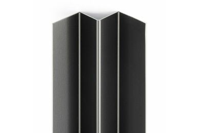 Cedral Binnenhoek Click Nee C50 Zwart Aluminium 3000mm