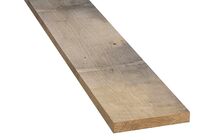 Plank Eiken B Hardhout Massief Ruw D30 PEFC 25x200x4000mm