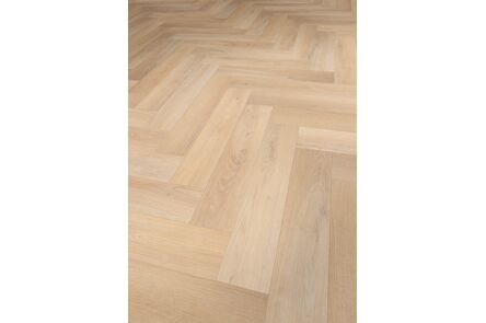 mansion pvc/spc visgraat comfort click blond oak 750x150x7mm pak