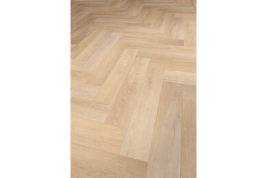 Mansion PVC/SPC Visgraat Dryback Blond Oak 750x150x2,5mm 32pp