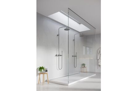 Fibo wandpaneel 2487 TM6060 S bianco marble 2720x620x10mm