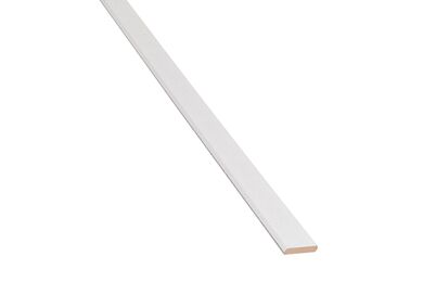 Agnes plafondlijst 12TF linnen wit 8x44mm 260cm