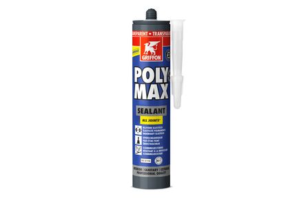 Griffon polymax sealant transparant 280ml