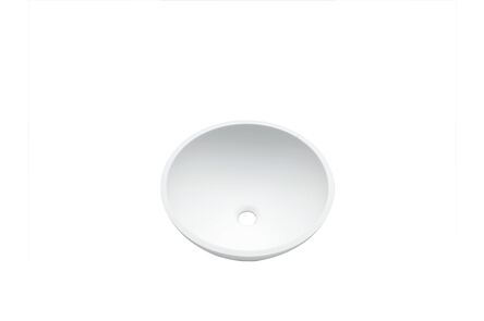 Krion Solid Surface spoelbak basic snow white b209 d37 1100 e