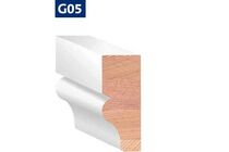 Gootlijst Western Red Cedar TOTEM GO5 Gegrond PEFC 32x75x4600