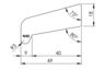 Neuslat Meranti Hardhout Gegrond, model N40 FSC 18x55x4000mm