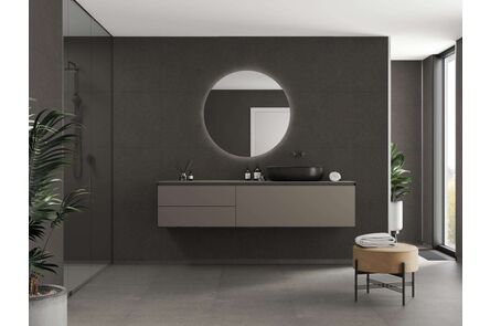 Fibo wandpaneel 4003 M6060 GEM grey terrazzo 2400x620x10mm