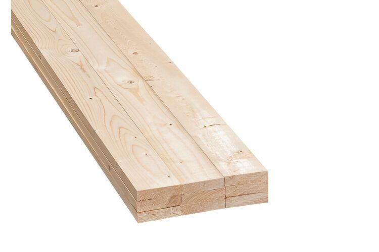 Volg ons huichelarij gezantschap Plank Vurenhout C Geschaafd FSC 22x100x4200mm | Jongeneel