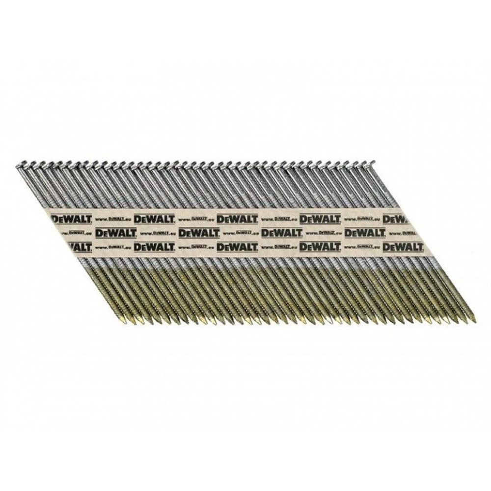 DEWALT DNPT28R63G12Z Papiergebonden Nagel Geringd 33° 2,8x63mm