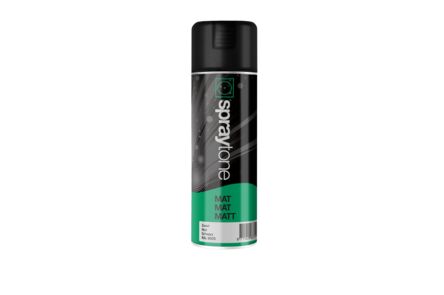 Spraytone Binnen/Buiten Mat RAL 9005 Zwart 400ml