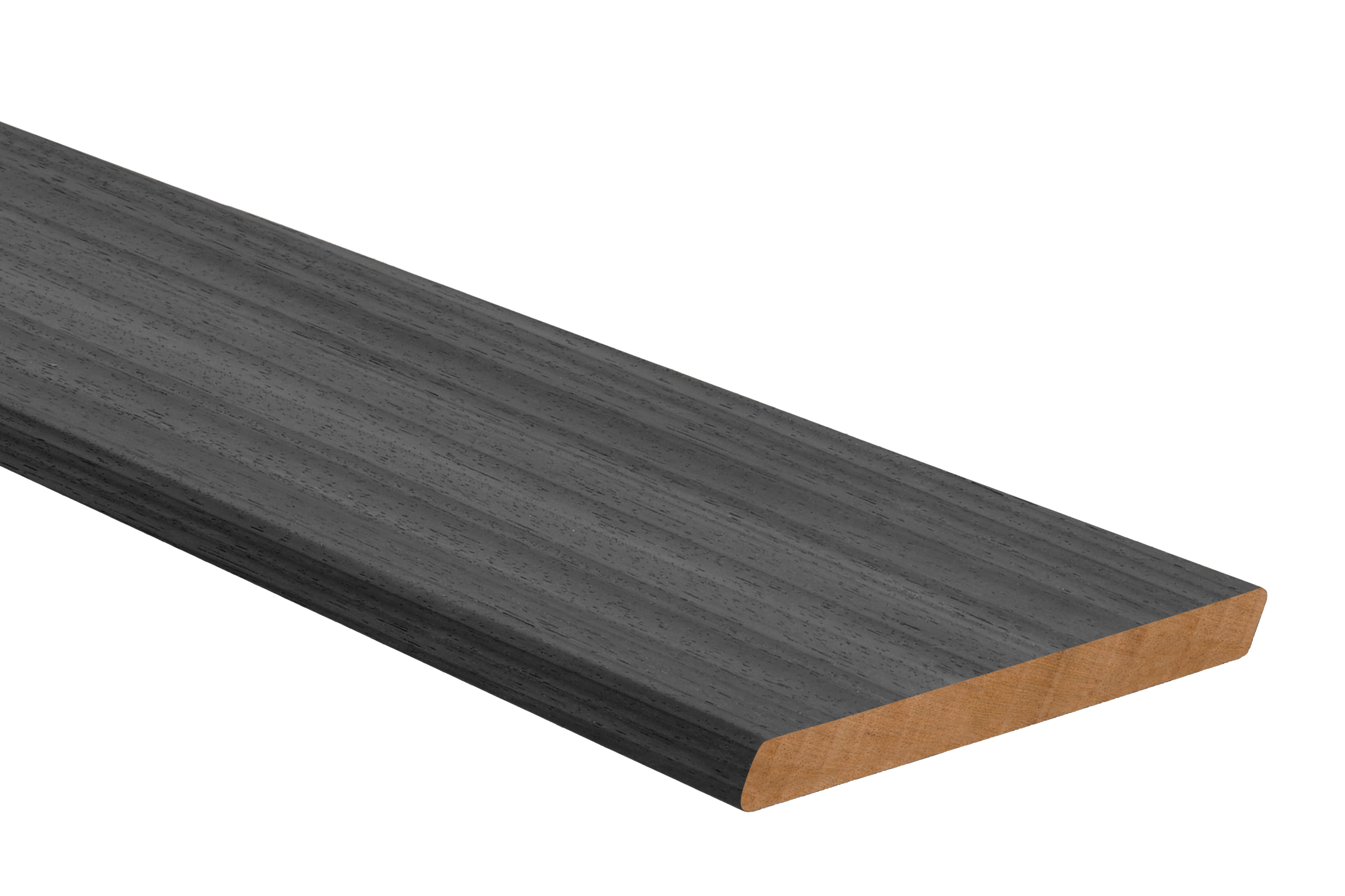 Obèche Noir rhombus geschaafd zwart gegrond FSC 100% 25x200x1000mm