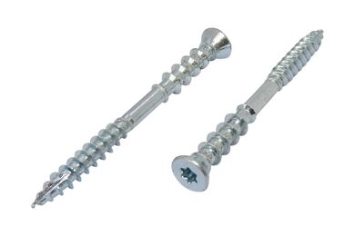 SPAX Stelschroef Platkop Torx-30 Deeldraad Verzinkt 6x60mm 100st