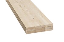 Plank Vurenhout C Ruw FSC 32x125mm