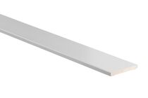 Q-PINE Qlassic Plint Recht Grenenhout B Gegrond PL1 FSC Afgelakt 12x120x4800mm - Wit