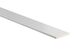 Q-PINE Qlassic Plint Recht Grenenhout B Gegrond PL1 FSC Afgelakt 12x120x4800mm - Wit