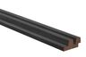 dabé noir lines H2 zwart 44x100x1000mm