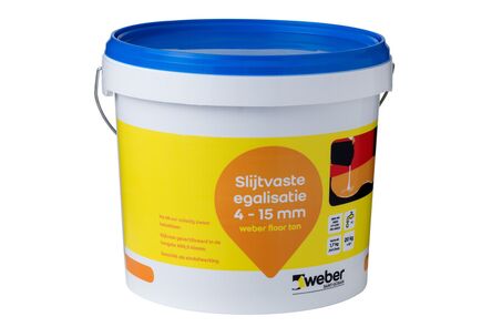 Weberfloor ton vloeregalisatie 4-15mm extra sterk 20kg