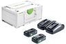 festool energieset sys 18v 2x4,0/tcl6duo