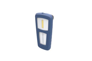 Scangrip Miniform Werklamp 200lm, oplaadbaar met USB-kabel LED IP66 Koudwit Blauw Kunststof 100-240v 1st 121x59x27mm