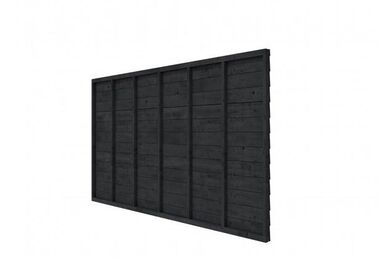 Douglas Achterwand Zwart Geimp 400cm t.b.v. Tuinverblijf