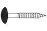 RVS snelmontageschroef voor Trespa RAL 7021 black grey 4,8x32mm
