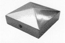 Paalornament Pyramide 71x71mm Therm Verzinkt