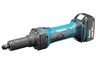 Makita accu rechte slijper lxt 18 v DGD800RTJ 18v inclusief Mbox