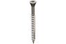 Woodpecker schroef RVS blank t20 tbv houten gevel 4,5x40mm 100st