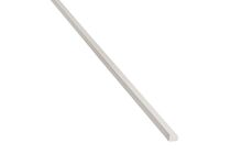 Glaslat Meranti Hardhout Gegrond, Geprofileerd, Geschaafd en Gevingerlast A16 FSC 15x33x4000mm - Schuin
