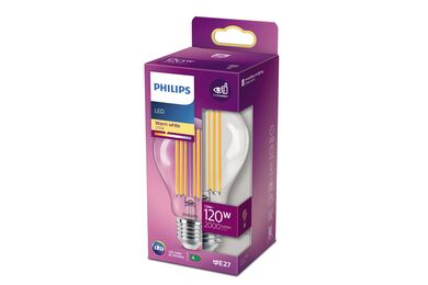 Philips LED-Lamp Classic Helder Warm Wit E27 13W/120W