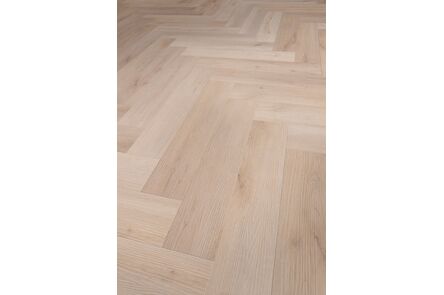 mansion pvc/spc visgraat comfort click natural oak 750x150x7mm pak