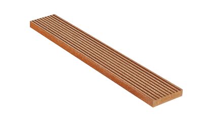 NaturinForm Randplanken Oak Brown 1 zijde geribbeld/geborsteld 1 zijde glad 15x68x4000mm