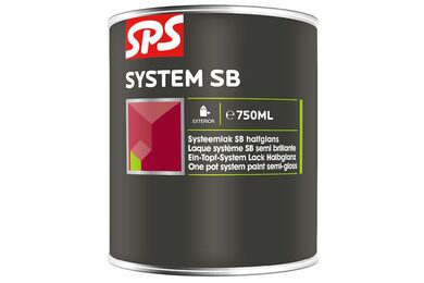 SPS Systeemlak Zijdeglans 9001 Cremewit 750ml