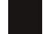 Cedral Gevelprofiel Lap Smooth Potdekseldeel C50 Zwart Enkelzijdig 10x190x3600mm